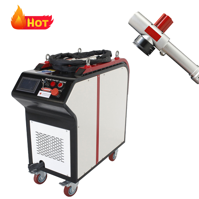 100w 200w 500w 1000w 2000w professional industrial metal mold rust removal tool gun head equipment system laser cleaning machine