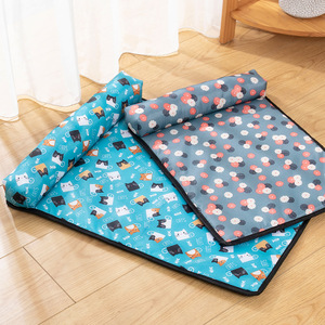 Matras pendingin antilembap, alas pendingin anjing kucing musim panas, bantalan tidur, kasur hewan peliharaan dengan bantal pendingin musim panas - Product Image 4