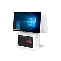 Fabricants vente en gros VPOS K1 tout-en-un système de point de vente Windows 10/Android restaurant commande terminal de paiement 3 ans