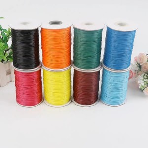 1Mm Bện Chuỗi Da Tự Nhiên Dây Phẳng Dây Cho Vòng Đeo Tay Làm - Product Image 2