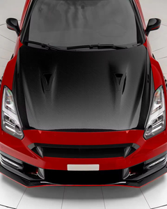 สำหรับ Nissan <span class=keywords><strong>GTR</strong></span> 2008-2020 R35 Facelift ชุดแต่งสไตล์ <span class=keywords><strong>Nismo</strong></span> ปี <span class=keywords><strong>2024</strong></span> ชุดแต่งรอบคัน Skyline คุณภาพสูง คาร์บอนไฟเบอร์ กันชน สปอยเลอร์ ดิฟฟิวเซอร์ - Product Image 3