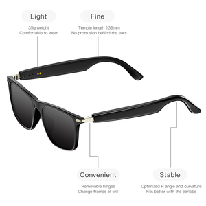 Gafas inteligentes con IA M01 Pro para traducción en tiempo real, reconocimiento de voz, audio inalámbrico, grabación de reuniones. - Product Image 4