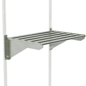 Estante de Pared Tubular de Acero Inoxidable de Alta Resistencia, Estante de Pared de Acero Inoxidable para Restaurante, Cocina Comercial - Product Image 2