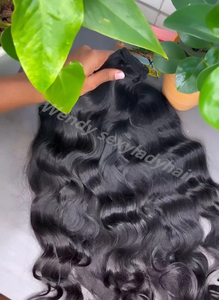 ผมแท้สีดำธรรมชาติ 100%  จัดเรียงเกล็ดผมอย่างดี  แบบมัดเป็นช่อ  ผมหยิกแบบเวอร์จิ้น  ลอนลึก  ตัดจากผู้บริจาคคนเดียว  ผลิตโดยผู้ผลิตชาวอินเดีย - Product Image 3