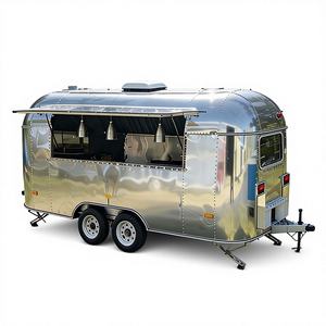 Remorque alimentaire extérieure en acier inoxydable et aluminium ACB, équipement de camion de restauration pour crème glacée et restauration rapide, pas cher - Product Image 1