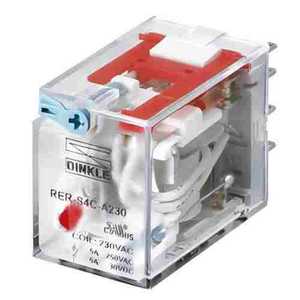 Relais électromagnétique à usage général Machiyo Relay RER-S4C-A230A02 4C AC DC haute puissance - Product Image 2