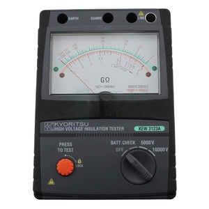 Testeur d'isolation haute tension Kyoritsu Kew 3123A, précision de 5 % - Product Image 1