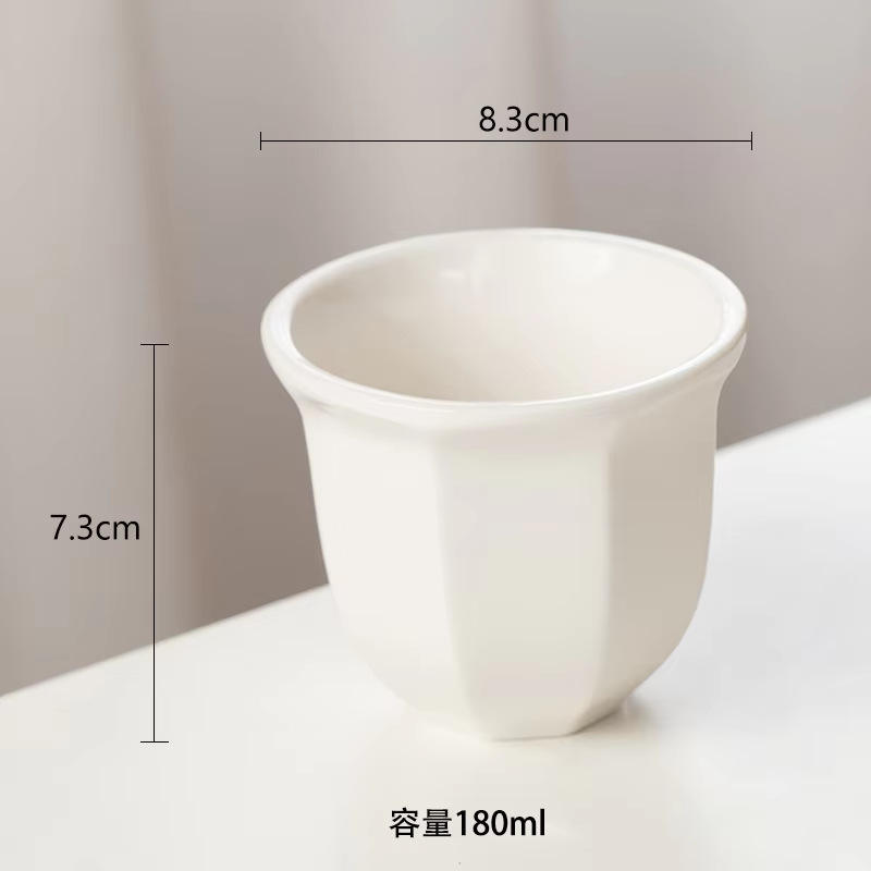 180ml octagonal cup