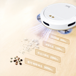 Aspiradora Robótica Inteligente con 3000 Pa de Succión, Batería de Larga Duración para Limpieza de Pisos del Hogar, Control por Aplicación, Función de Fregado - Product Image 1