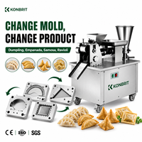 Machine industrielle de fabrication d'empanadas, de raviolis, de samoussas et de dumplings, entièrement automatique