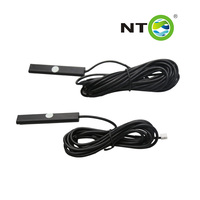 NTO Système d'alarme de sécurité pour démarreur à distance de voiture avec bouton poussoir, démarrage/arrêt du moteur, accès passif sans clé, 12V