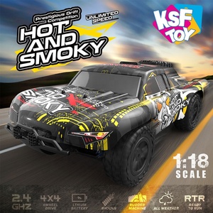 <span class=keywords><strong>Voiture</strong></span> de course <span class=keywords><strong>tout</strong></span>-<span class=keywords><strong>terrain</strong></span> à grande vitesse 4C, jouet pour enfants, 2,4 G, échelle 1:18, <span class=keywords><strong>voiture</strong></span> <span class=keywords><strong>télécommandée</strong></span> RC - Product Image 2