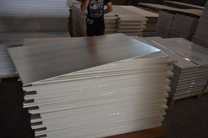 Giá thấp 2x2 treo PVC nhiều lớp thạch cao Trần 60x60cm gạch Trần Vinyl tráng 975 # thạch cao gạch Trần - Product Image 3