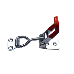 Pince à dégagement rapide 4002 avec loquet à levier et poignée rouge - Product Image 3