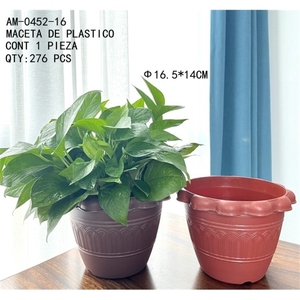 Vasi da fiori in plastica per piante-16.5*14CM - Product Image 1