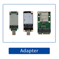 Adaptateur Muz Mini Pcie vers USB neuf et original avec emplacement pour carte SIM pour module LTE minipcie EC25-EUX EP06-E/A SIM7600G SIM7600E-H