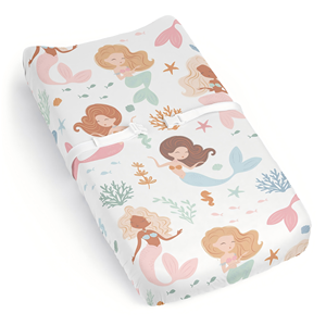 Draps de table à langer doux pour bébé garçon et fille, housse de table à langer pour bébé, s'adapte aux tapis de 32''/34'' x 16'' - Product Image 1