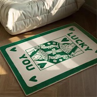 Tapis modernes antidérapants personnalisés, fabriqués à la machine, motifs animés mignons pour la décoration intérieure, tapis découpés sur mesure et ensembles uniques