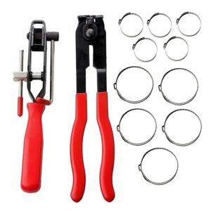 Bule/Màu Đỏ phổ quát xe <span class=keywords><strong>CV</strong></span> Doanh kẹp Dải tai loại khởi động Kẹp cài đặt cờ lê công cụ - Product Image 4