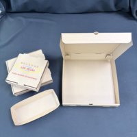 SP5249 Vente en gros de boîtes à hamburgers carrées en kraft recyclé, de qualité alimentaire, biodégradables, brunes, à emporter, avec logo personnalisé