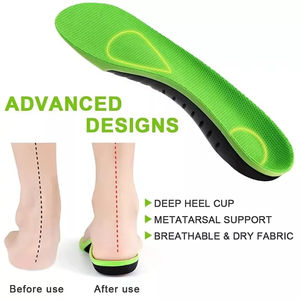 <b>Plantar</b> <b>Fasciitis</b> Orthotic <b>Shoe</b> <b>Inserts</b> Arch Support PU Comfort <b>Shoe</b> Insoles Athletic Running Insoles <b>for</b> Children - Product Image 3