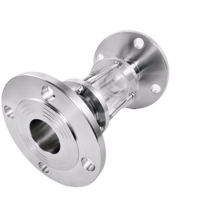 Bride sanitaire en acier inoxydable 304 avec tube en verre de vue de traitement de surface lisse pour raccords de tuyauterie - Product Image 2