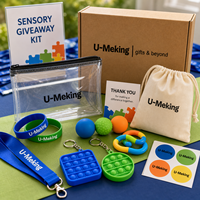 Kit Cadeau Personnalisé pour Événement de Sensibilisation à l'Autisme : Jouets Sensoriels, Bracelets, Cordons, Logo Personnalisé, OEM