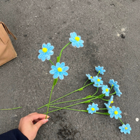 Kerajinan DIY Bunga Daisy dari Pipa Chenille, Bunga Buatan Tangan, Hiasan Rumah, Bunga Daisy Artifisial