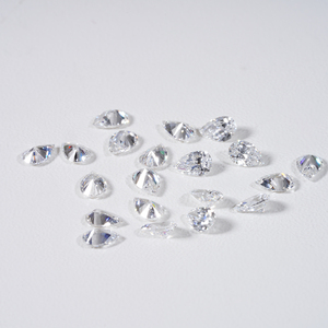 เพชรเม็ดเล็กสังเคราะห์ทรงลูกแพร์ DEF VS HPHT เพชรเพาะเลี้ยงในห้องปฏิบัติการสำหรับทำเครื่องประดับ - Product Image 4