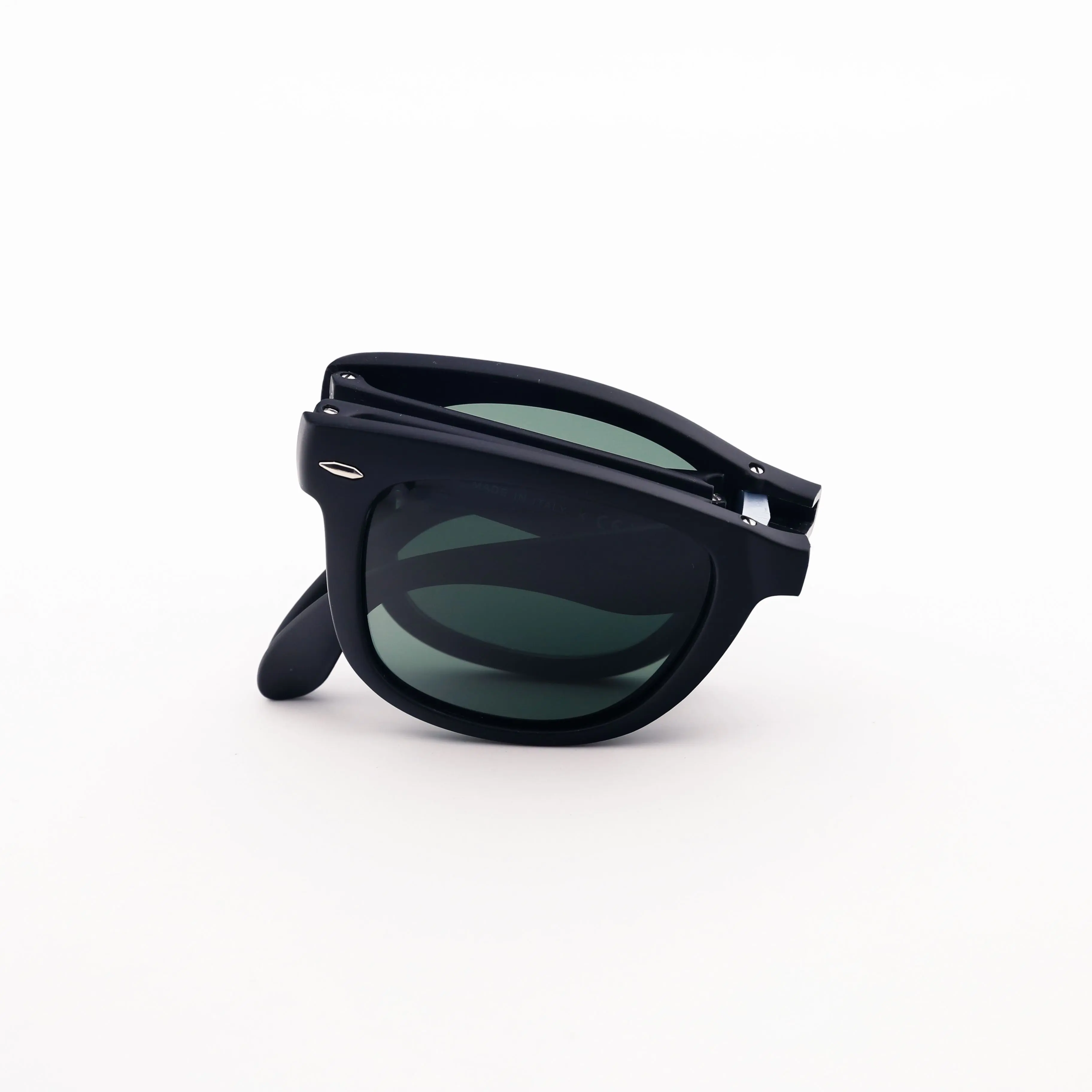 Kacamata hitam terpolarisasi kucing 3 uv 400 pria kualitas tinggi kacamata hitam lipat sinar logo kustom klasik retro 4105 merek klasik pabrikan