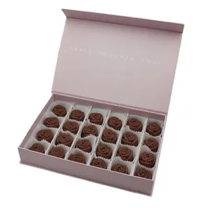 premium luxury creative design custom logo cardboard dry fruit chocolate candy sweet Magnetic Gift Packaging Chocolate Box