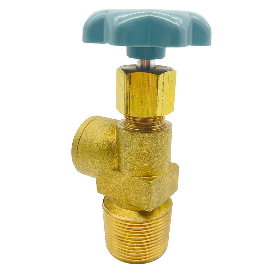 PF5-1 Acetylene Gas Cylinder Valve - Brass, Medium Pressure