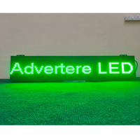 Modules LED verts monocouleur haute luminosité P10mm 320x160mm pour panneau de signalisation LED, écran à texte/message défilant