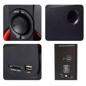 ลำโพงบ้านคุณภาพสูงแบบมีสาย 2.1CH ระบบเสียงระดับมืออาชีพ พร้อมพอร์ต USB และบลูทูธ - Product Image 3