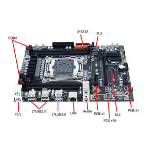 Placa base Mini-ATX Intel H81 para escritorio, compatible con 128 GB de RAM, cuatro canales DDR4, 3 * PCIE 2 * M.2 4 * SATA, nuevo producto - Product Image 5