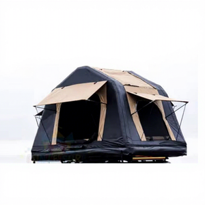 Tentes de toit gonflables amfibies pliables toutes saisons, conçues pour le camping sur les SUV et les camions - Product Image 1