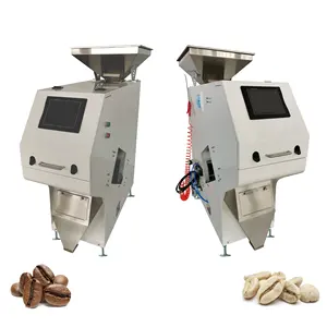 High Performance Mini Coffee Beans Color Sorter Machinery Small Coffee Bean Colour Sorting Machine Color Separator