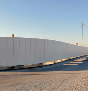 Sinh thái thân thiện 50cm rộng Hàng rào nhựa tường Bảng điều khiển kim loại móc cao sức mạnh PVC sinh thái hàng rào Ốp cho hàng rào ngoài trời - Product Image 5