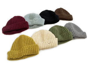 Gorro de Punto Minimalista Cálido de Invierno para Niños, Gorro de Color Sólido Desgastado, Gorro de Punto Elegante para Niños Pequeños, Unisex - Product Image 2