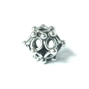 SB012-Sterling Silber Bali Perlen Für Zubehör Material Herstellung Schmuck Und Befunde Günstiger Preis Kleines MOQ