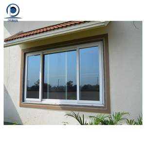 Fenêtres à battants en PVC au design moderne et élégant, étanches et insonorisées, pour la rénovation des bureaux et des chambres. - Product Image 6