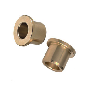 Personnalisé CNC Usinage Bronze Laiton Acier Inoxydable Bride <span class=keywords><strong>Roulement</strong></span> Manchon 6mm 8mm 10mm 12mm 15mm Bride Douille Épaulement Rondelle - Product Image 6