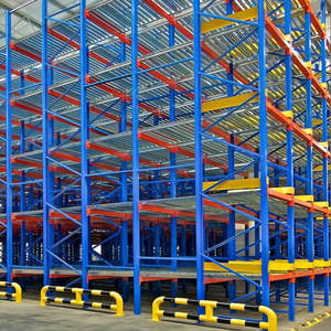 Rolling Pallet Rack Gravity Flow <b>Racking</b> <b>System</b> - Product Image 2