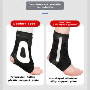 Attelle de cheville réglable de type confort d'hiver Compression <span class=keywords><strong>Fracture</strong></span> et entorse soutien stabilisateur unisexe orthèse de cheville - Product Image 5