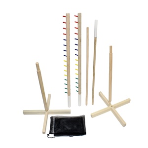 Pôle Limbo à configuration simple pour <span class=keywords><strong>jeu</strong></span> de fête <span class=keywords><strong>en</strong></span> plein air <span class=keywords><strong>Jeu</strong></span> de Limbo <span class=keywords><strong>en</strong></span> <span class=keywords><strong>bois</strong></span> pour adultes enfants <span class=keywords><strong>Jeu</strong></span> de cour - Product Image 3