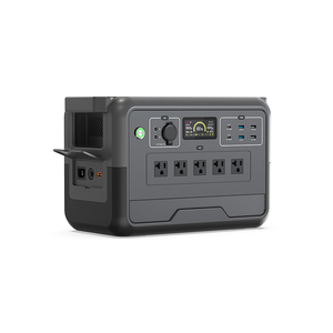 Brand New ZLWM 1200W 1008Wh MPPT Solar Generator Pure Sine Wave Portable Power Station Flashlight <b>Wireless</b> Charging Cigar - Product Image 5