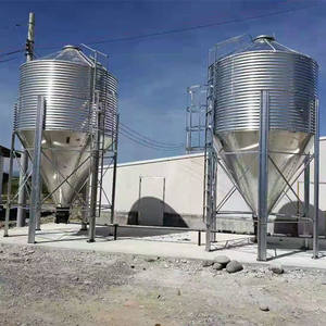 ไซโลเก็บอาหารสัตว์สำหรับเครื่องให้อาหารไก่เนื้ออัตโนมัติเต็มรูปแบบ อุปกรณ์ฟาร์มสัตว์ปีกสำหรับระบบเพาะพันธุ์และให้อาหารไก่ - Product Image 5