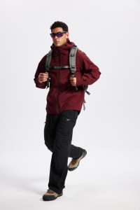 Veste de ski pour homme sur mesure ODM, chaude, coupe-vent et imperméable, vêtements de sport d'hiver - Product Image 5