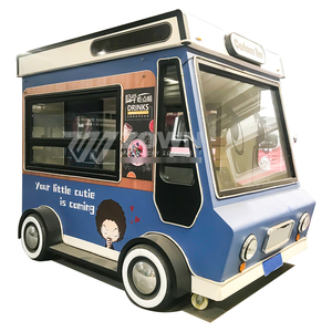 Street Hot Dog Food Cart Mobile BBQ <b>Trailer</b> Fully Equipped for Fast Food Business - Product Image 5