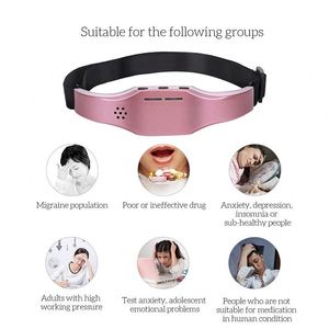 Masajeador de cabeza eléctrico para aliviar la migraña, terapia de insomnio y liberación de estrés, Monitor de sueño y dispositivo de terapia para dormir mejor - Product Image 4